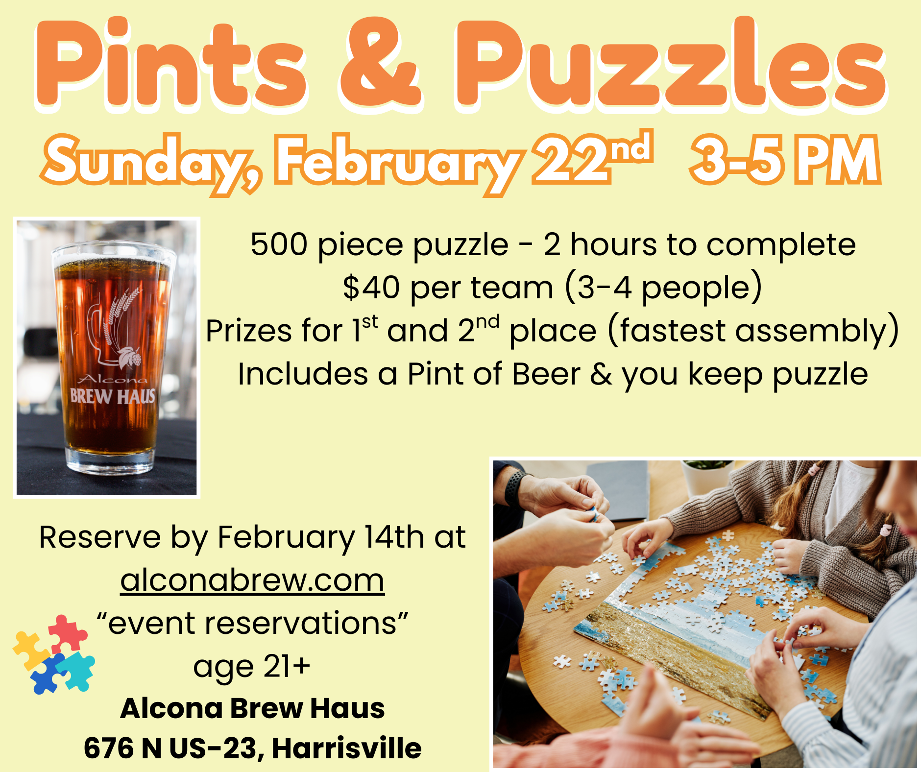 Pints and Puzzles