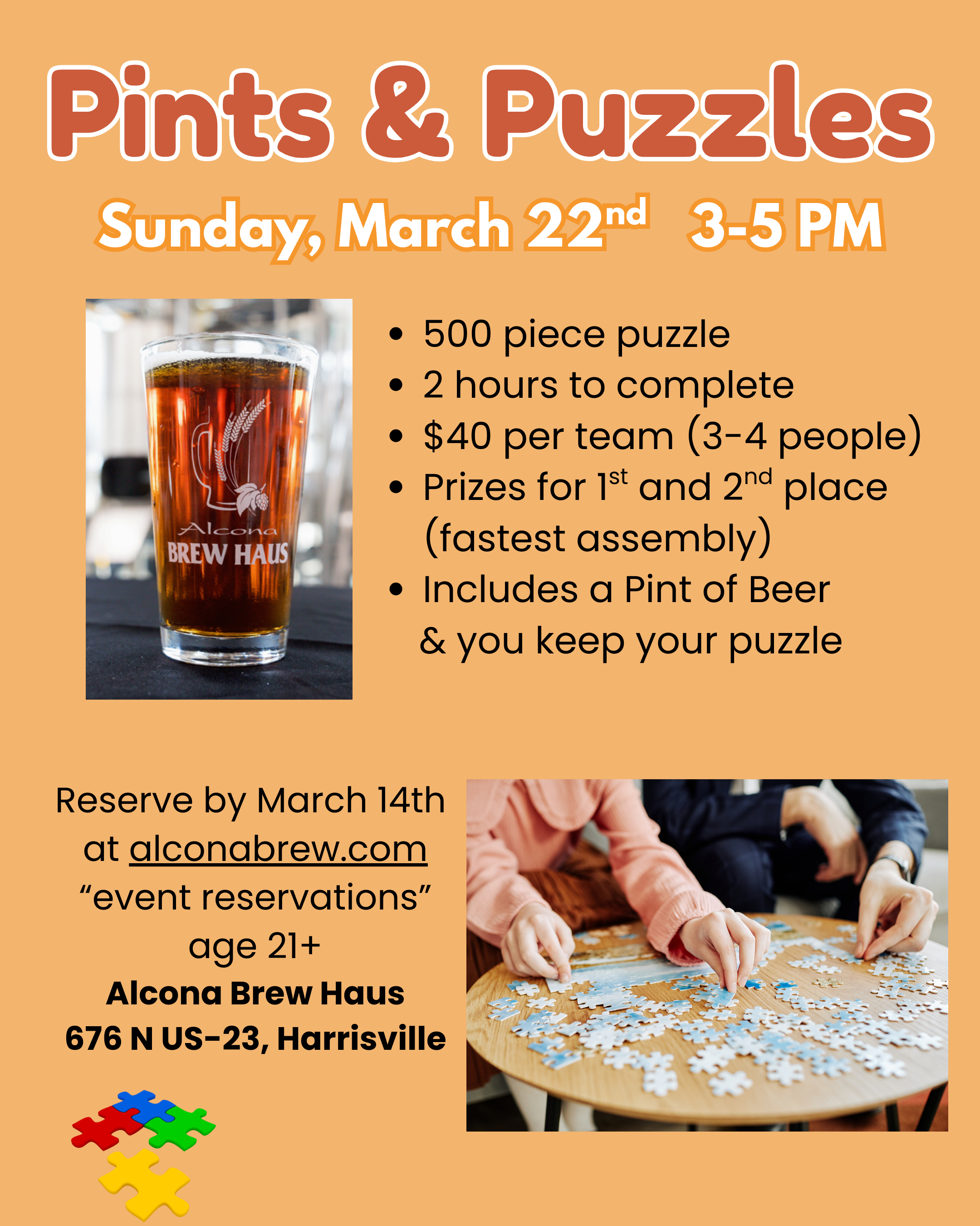 FB Pints and Puzzles